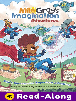 cover image of Milo's Spectacular Superhero Adventure